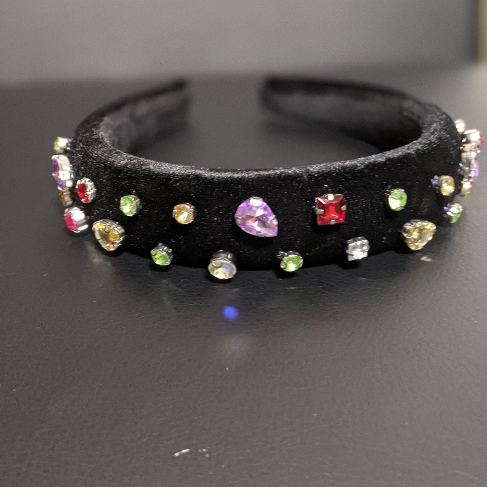 Black studded headband